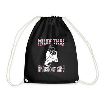 Muay Thai Boxe Muay Thai - Sac de sport léger - noir - Devant