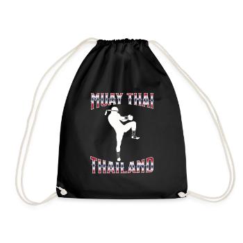 Muay Thai Boxe Muay Thai - Sac de sport léger - noir - Devant