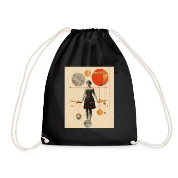 Sagittaire - Sac de sport léger - noir - Devant