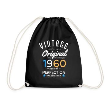 Vintage 1960 Limited - Sac de sport léger - noir - Devant