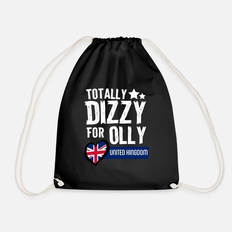 Dizzy UK EUROVISION - Drawstring Bag - black