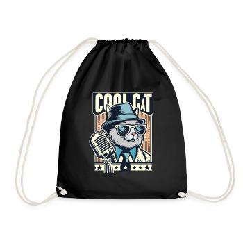 Coolcat (en anglais seulement) - Sac de sport léger - noir - Devant