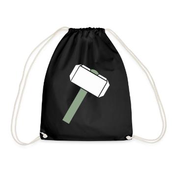Marteau 02 - Sac de sport léger - noir - Devant
