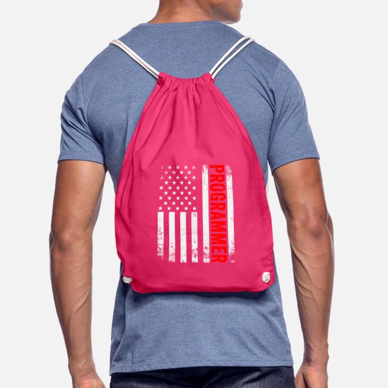 Coder Developer Programmer Coding IT Computer Drawstring Bag
