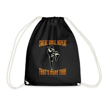 Muay Thai Boxe Muay Thai - Sac de sport léger - noir - Devant