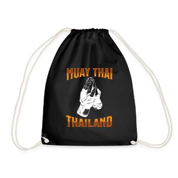 Muay Thai Boxe Muay Thai - Sac de sport léger - noir - Devant