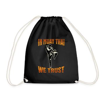 Muay Thai Boxe Muay Thai - Sac de sport léger - noir - Devant