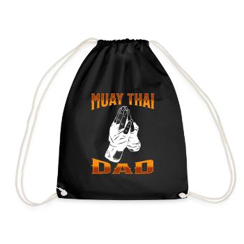 Muay Thai Boxe Muay Thai - Sac de sport léger - noir - Devant