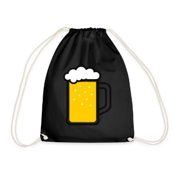 Bière - Sac de sport léger - noir - Devant