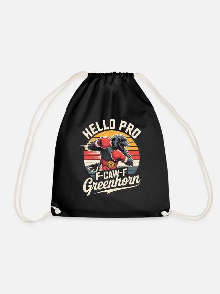 Boxer Corbeau - Sac de sport léger - noir