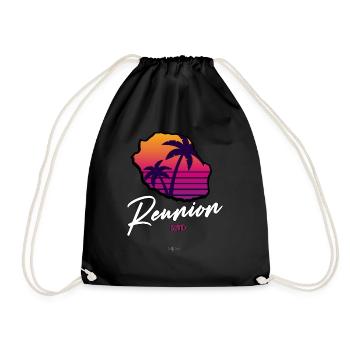 RUN Beach Rétro - Sac de sport léger - noir - Devant