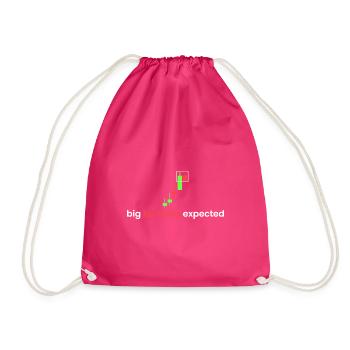 Gros piège à taureaux attendu - Sac de sport léger - fuchsia - Devant