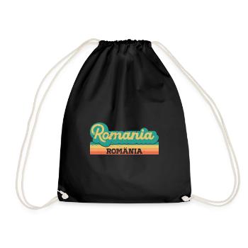 Rumänien Reise Sommer Balkan Bukarest - Turnbeutel - Schwarz - Vorne
