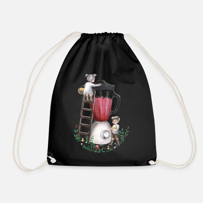 The Smoothie Makers - Kunst für Tierrechte - Turnbeutel - Schwarz