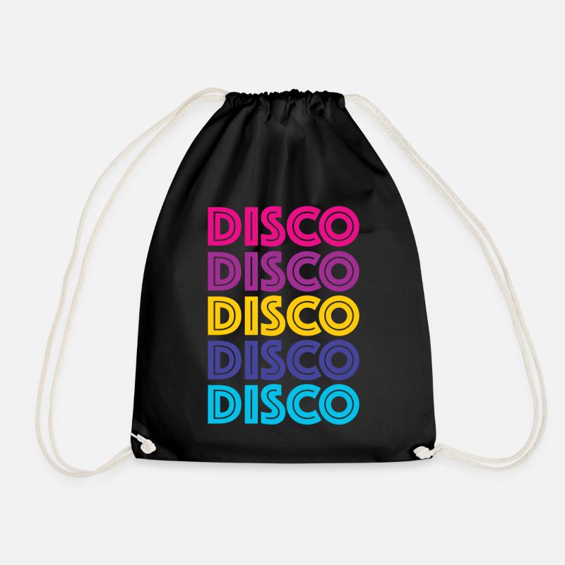 Disco Disco Disco - Turnbeutel - Schwarz