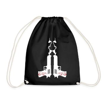 Smoking guns: Bang & Style - Drawstring Bag - black - Front