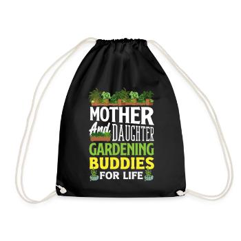 Garden & Plant Lovers Gifts - Drawstring Bag - black - Front