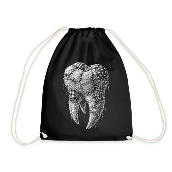 Tooth - Sac de sport léger - noir - Devant