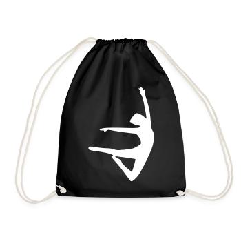 Dancing Dance - Drawstring Bag - black - Front