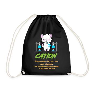 Chemistry Teacher Chemistry Chemist - Drawstring Bag - black - Front
