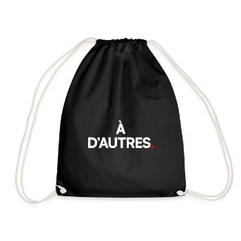 À d’autres - Sac de sport léger - noir - Devant