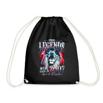 Des légendes sont nées en 2007 - Sac de sport léger - noir - Devant