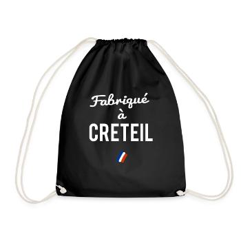 CRETEIL - Sac de sport léger - noir - Devant