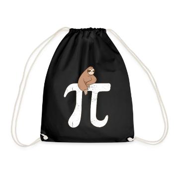 Math Paresseux Pi - Sac de sport léger - noir - Devant
