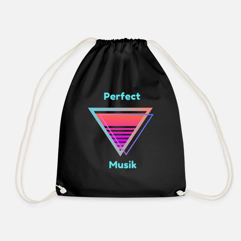 Musik - Turnbeutel - Schwarz