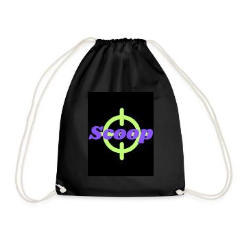 Scoop turtelbag - Turnbeutel - Schwarz - Vorne