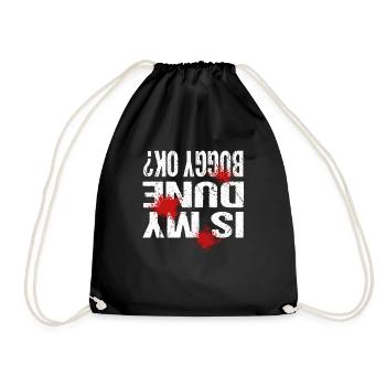 Is my dune buggy ok? Beach Car - Drawstring Bag - black - Front