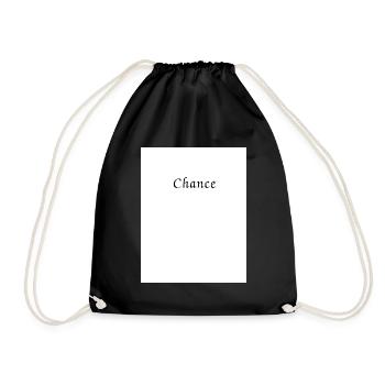 Trending T-shirt design. - Drawstring Bag - black - Front
