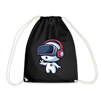 Alien Alien VR Joueur de réalité virtuelle - Sac de sport léger - noir - Devant