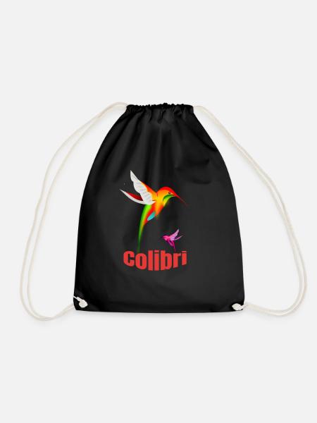 Colibri - Turnbeutel - Schwarz