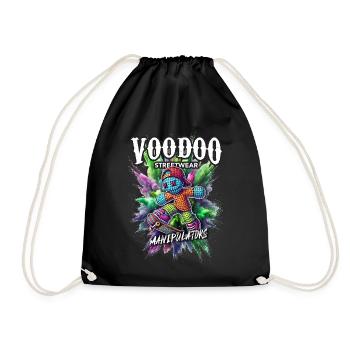 VooDoo "Manipulators" - Skater - Turnbeutel - Schwarz - Vorne
