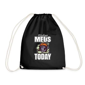 J’ai pris mes médicaments aujourd’hui - Sac de sport léger - noir - Devant
