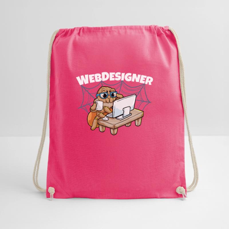 Webdesign Spider Programming Programmer IT Drawstring Bag