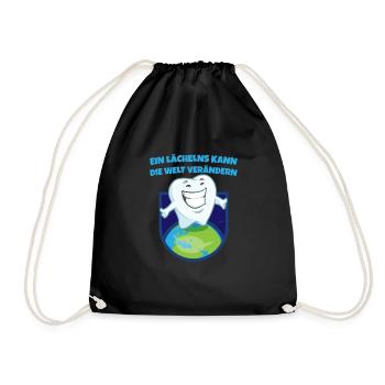 Drôles de dictons dentisterie dentisterie idée cadeau - Sac de sport léger - noir - Devant