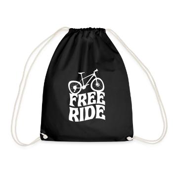 Cycopath Bike E-Bike Cycling Road Bike Bike - Drawstring Bag - black - Front