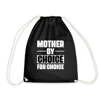 Mère pour le choix par choix - Sac de sport léger - noir - Devant