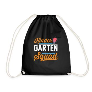 Kindergarten Group Parents Educator Preschool - Drawstring Bag - black - Front