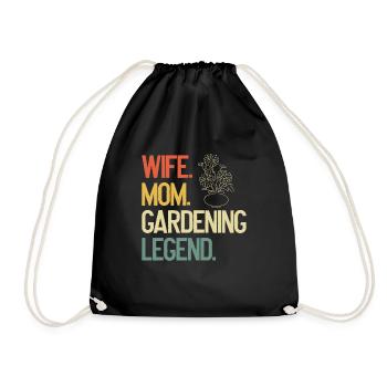 Garden Girls Jardinier Femmes Enfants Femme - Sac de sport léger - noir - Devant