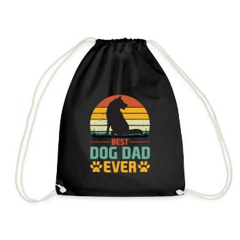 Propriétaire de chien Propriétaire de chien Propriétaire de chien Amoureux des chiens Gassi - Sac de sport léger - noir - Devant