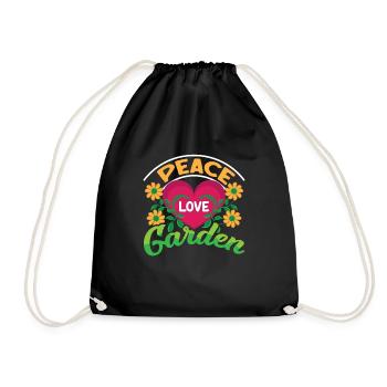 Gardener Orchard Hobby Gardener Gift Garden - Drawstring Bag - black - Front