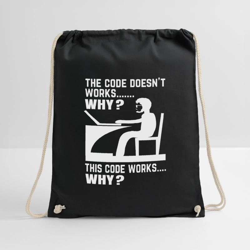 Softwareentwickler Programmierer Geschenk Turnbeutel