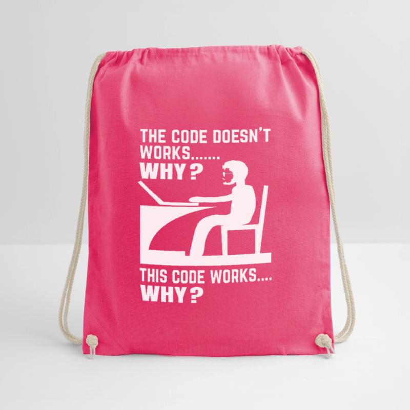 Software Developer Programmer Gift Drawstring Bag