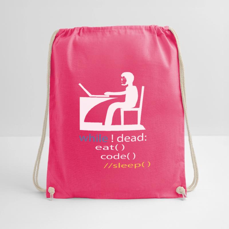 Software Developer Programmer Gift Drawstring Bag