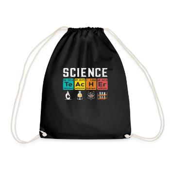 Chimie Chimiste Scientifique Enseignant Master - Sac de sport léger - noir - Devant