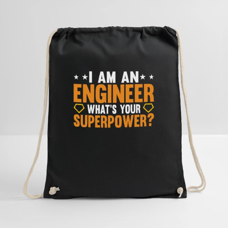 Engineer Brain Mechanical Engineering Electrical Engineering Math Drawstring Bag