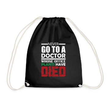 Interniste médical Médecine Docteur Cadeau - Sac de sport léger - noir - Devant